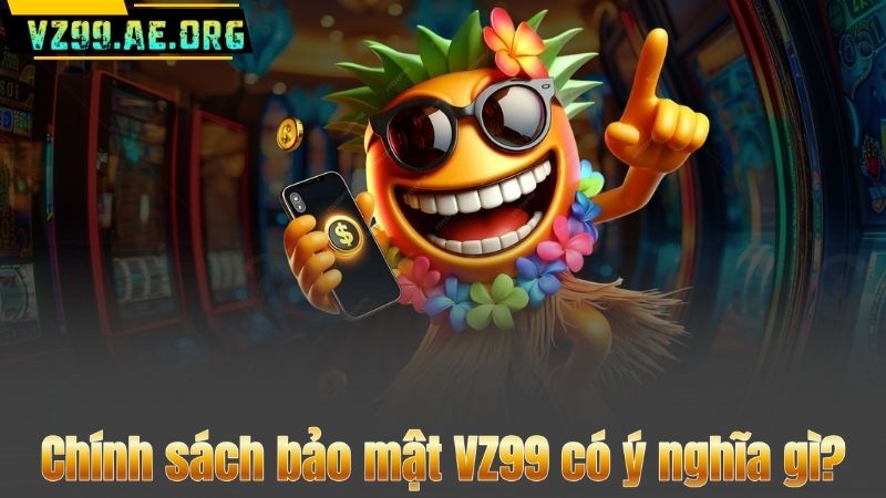 Chính Sách Bảo Mật 4 Chính sách bảo mật VZ99 có ý nghĩa gì?